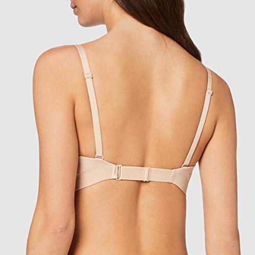 Wonderbra Ultimate Plunge, Sujetador con Escote Para Mujer, Beige (Skin), 95D (Talla fabricante: 95D)