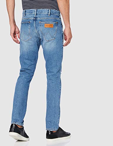 Wrangler Larston Jeans Vaqueros, Pepper, 34W / 34L para Hombre