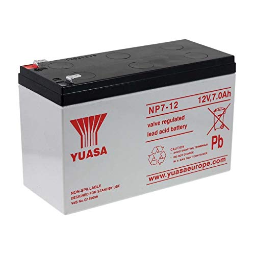 YUASA de Batería Plomo-ácido NP7-12 7Ah / 12V Vds