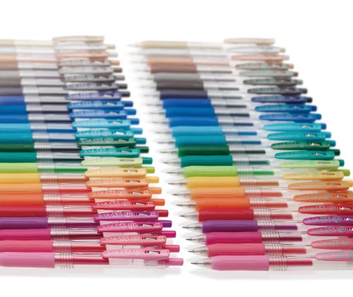 Zebra Sarasa Push Clip Gel Ink Pen - 0.5 mm - 10 Color Set by Zebra