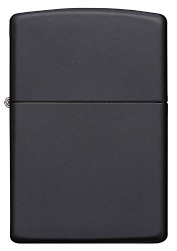 Zippo 1029218 Black Matte - Mechero, Color Negro Mate