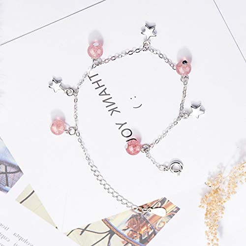 ZUOLUO Pulseras Plata Mujer Pulseras de Plata Mujer Pulseras para Las niñas Pulsera de Amor Brazalete Personalizado Pulsera, Pulseras Mujer