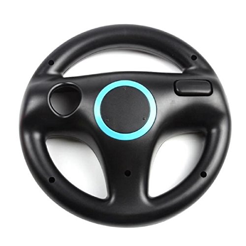 2 x Volante / Racing Wheel De Dirección Para Nintendo Wii Consola (Mario Kart, Juego De Carreras...)