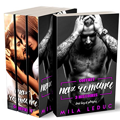 3 New Romance: Coffret Bad Boy & Plaisirs (French Edition)