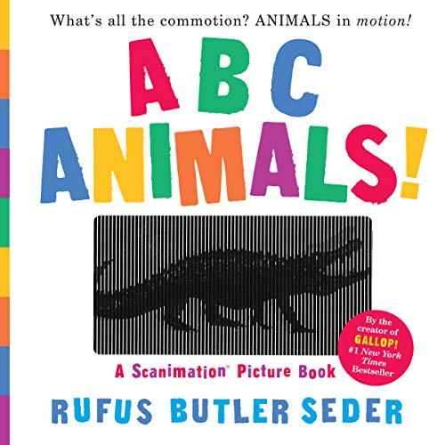 Abc Animals (Scanimation Book)