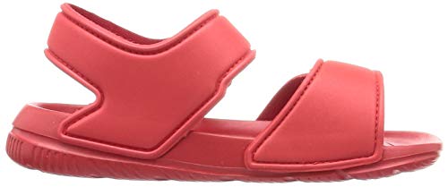 Adidas Altaswim Jr, Sandalia Unisex-Baby, Rojo (Scarlet/FTWR White/Scarlet), 23 EU