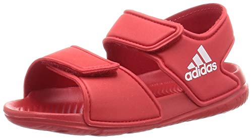 Adidas Altaswim Jr, Sandalia Unisex-Baby, Rojo (Scarlet/FTWR White/Scarlet), 23 EU