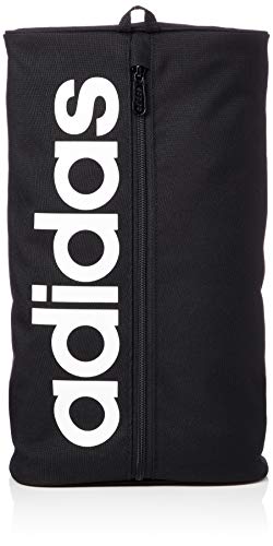 adidas - Linear Core, Bolso de mano Unisex adulto, Negro (Black/Black/White), 10x20x37 cm (W x H L)