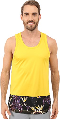 adidas Men's Urban Jungle Tank Top EQT Yellow Tank Top XL