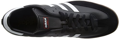 adidas Originals Samba Leather, Zapatillas de Fútbol para Hombre, Negro/Blanco, 40 EU