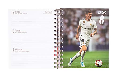 Agenda escolar 2019/2020 semana vista Real Madrid