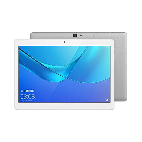 ALLDOCUBE M5X 4G Tablet PC, 10.1 Pulgadas 2560x1600, MTK X27 Deca Core, 4GB RAM y 64GB ROM, Android 8.0, Doble cámara Frontal 2 MP Trasera 5 MP, GPS,Bluetooth 4.2, Color Plateado