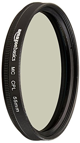 AmazonBasics - Filtro polarizador circular - 55mm