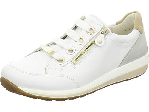 ara Osaka, Zapatillas para Mujer, Blanco (Weiss, Weissgold/Camel 79), 38.5 EU