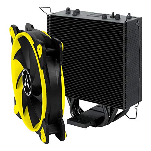 ARCTIC Freezer 33 eSports ONE - Ventilador para Caja de Ordenador I con Ventilador Bionix de 120 mm I 200 a 1800 RPM I Muy silencioso - Amarillo