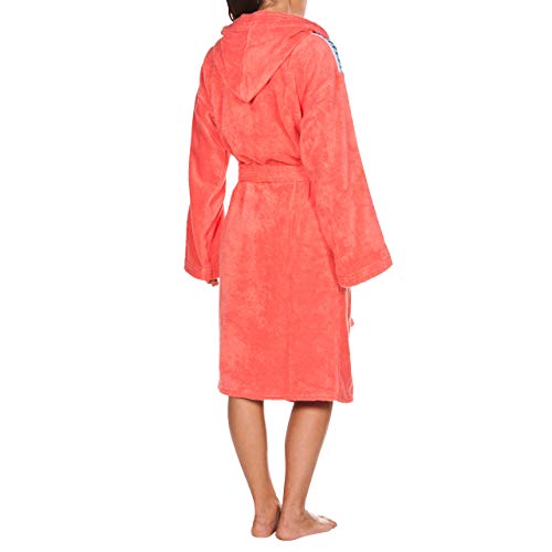 Arena Core Albornoz Unisex Soft Robe, Adultos, Pale-Rose White, XXL