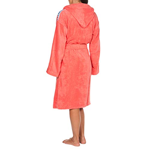 Arena Core Albornoz Unisex Soft Robe, Adultos, Pale-Rose White, XXL