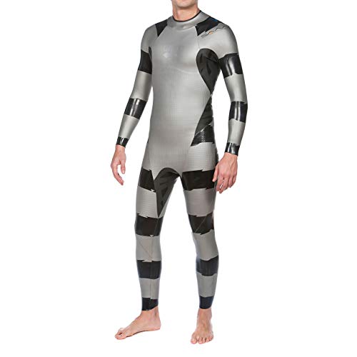 ARENA M SAMS Carbon Traje de Neopreno, Hombre, Silver/Black, L