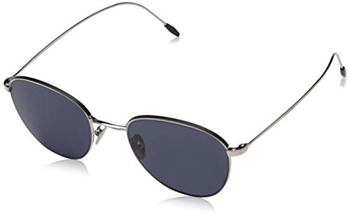 Armani 0AR6048 Gafas, Negro (Silver/Matte Black/Grey), 51 para Hombre