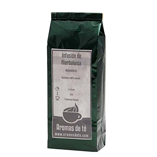 Aromas de Té - Infusión Hierba Luisa - Infusión Aromática - Digestiva y Relajante Natural - Contiene Minerales y Antioxidantes - De Sabor Suave y Agradable - 50 gr