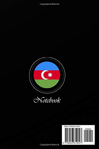 Azerbaijan  Journal: A Ruled Notebook flag Azerbaijan  Journal, Lined Writing Azerbaijan  Notebook, 120 Pages (6x9 Journal): Azerbaijan  Writing Journal •  Notebook •  Diary • Notepad