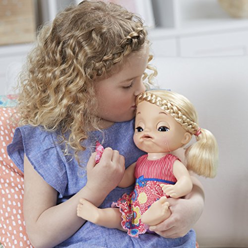 Baby Alive Muñeca mimos y cuidados, Multicolor, Miscelanea (Hasbro C0957105)