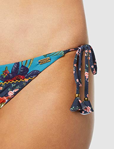 Banana Moon Jida Limonada Braguita de Bikini, Azul (Caraibes Dolcevita Hur44), 135 (Talla del Fabricante: XL44) para Mujer