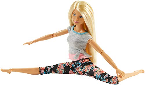 Barbie - Muñeca Fashionista movimiento sin límite , rubia - (Mattel FTG81)