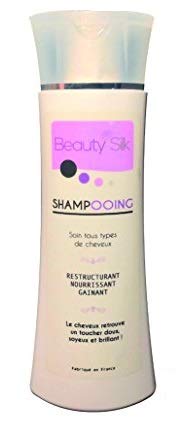 Beauty Silk – Champú de seda – 150 ml – Todos Tipos de Cabello – fabricado en Francia – brillo y cuidado