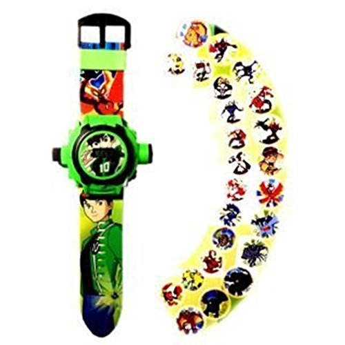 Ben10 24 images Projector Watch Kids Digital Wrist Watch