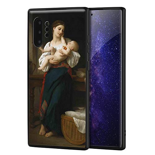 Berkin Arts William Adolphe Bouguereau para Samsung Galaxy Note 10 Pro/Caja del teléfono Celular de Arte/Impresión Giclee UV en la Cubierta del móvil(Premieres Curasses)