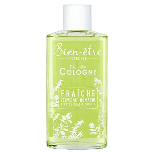 Bien-Etre - Eau de Cologne aux essences fraîches 70°, verveine, citron vert, thym, romarin et vétiver - Le flacon de 250ml - (pour la quantité plus que 1 nous vous remboursons le port supplémentaire)