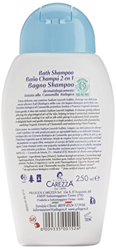 Bio Bio Baby Baño-Champú a la Camomila Biológico Certificado - 250 ml