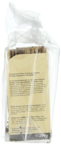 Bohlsener Mühle Snäckebrot Panes Crujientes con Queso y Alcaravea - 8 Paquetes de 200 gr - Total: 1600 gr