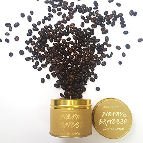 Bomb Cosmetics Warm Espresso - Vela aromática en Lata
