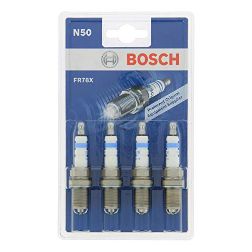 Bosch FR78X N50 - Bujías (4 unidades)