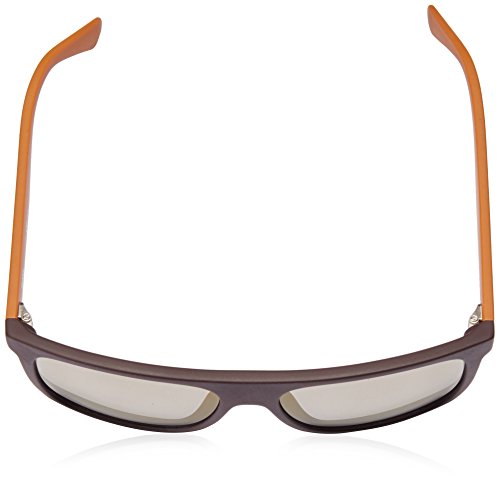 Boss Orange BO 0253, Gafas de sol Unisex - Adulto, BRW PTTRNORG WITH COPPER SP LENS, 56 mm