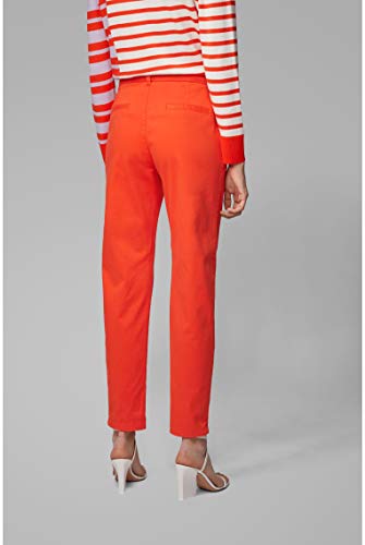 BOSS Sachini4-d Pantalones, Naranja (Bright Orange 820), 34 para Mujer