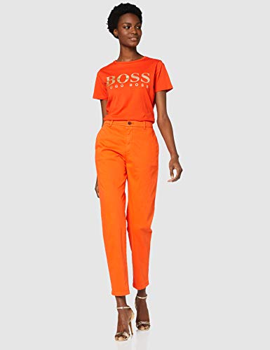 BOSS Tecatch Camiseta, Naranja (Bright Orange 820), Small para Mujer