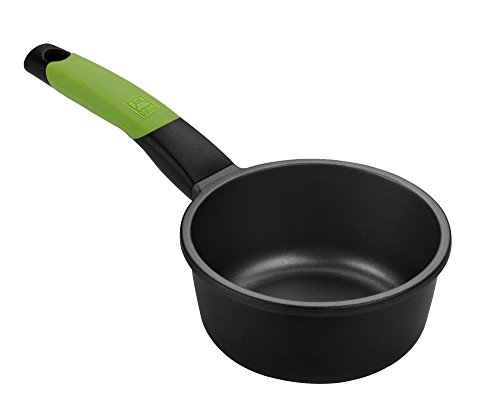 BRA PRIOR - Cazo, 16 cm, aluminio fundido con antiadherente Teflon Classic, apto para todo tipo de cocinas incluida inducción y horno.Libre de PFOA.