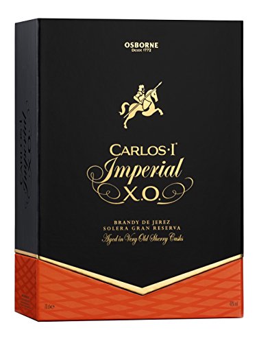 Brandy de Jerez Solera Gran Reserva Carlos I Imperial XO - 1 botella de 70 cl
