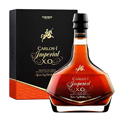 Brandy de Jerez Solera Gran Reserva Carlos I Imperial XO - 1 botella de 70 cl