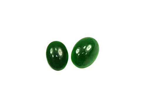 Cabujón 6 x 8 mm, Jadeit (Jade imperial)