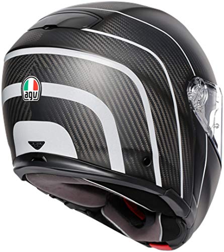 Casco Deportivo AGV E05 Multi MPLK Refractive Carbon/Silver L