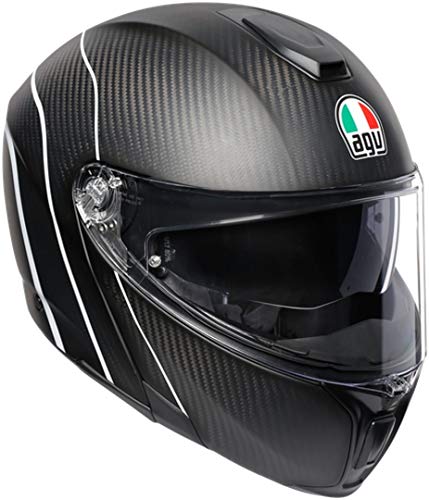 Casco Deportivo AGV E05 Multi MPLK Refractive Carbon/Silver L