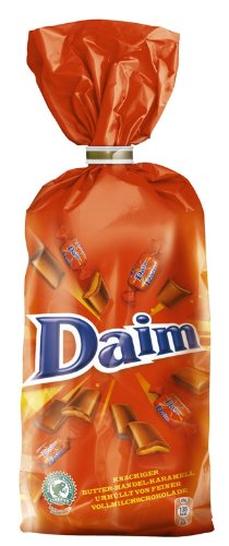 Chocolates Daim, paquete de 3 (3 x 200 g) -Caramelo crujiente de almendras envuelto en el mejor chocolate con leche - Dulces suecos de Un sabor único a base de ingredientes naturales