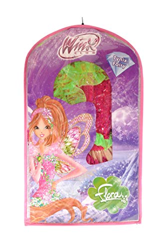 Ciao Flora tynix traje transformación Winx Club niña, 7 – 9 años, Verde, Rosa, 11236.7 – 9 