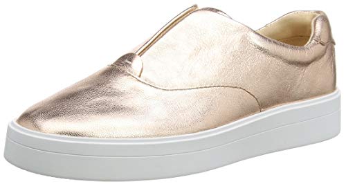 Clarks Hero Step, Zapatillas sin Cordones para Mujer, Dorado (Rose Gold Rose Gold), 39 EU