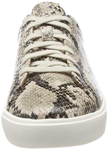 Clarks Un Maui Lace, Zapatillas para Mujer, Multicolor (Natural Snake Natural Snake), 39 EU