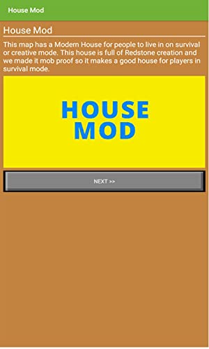 Classic House Mod for MCPE